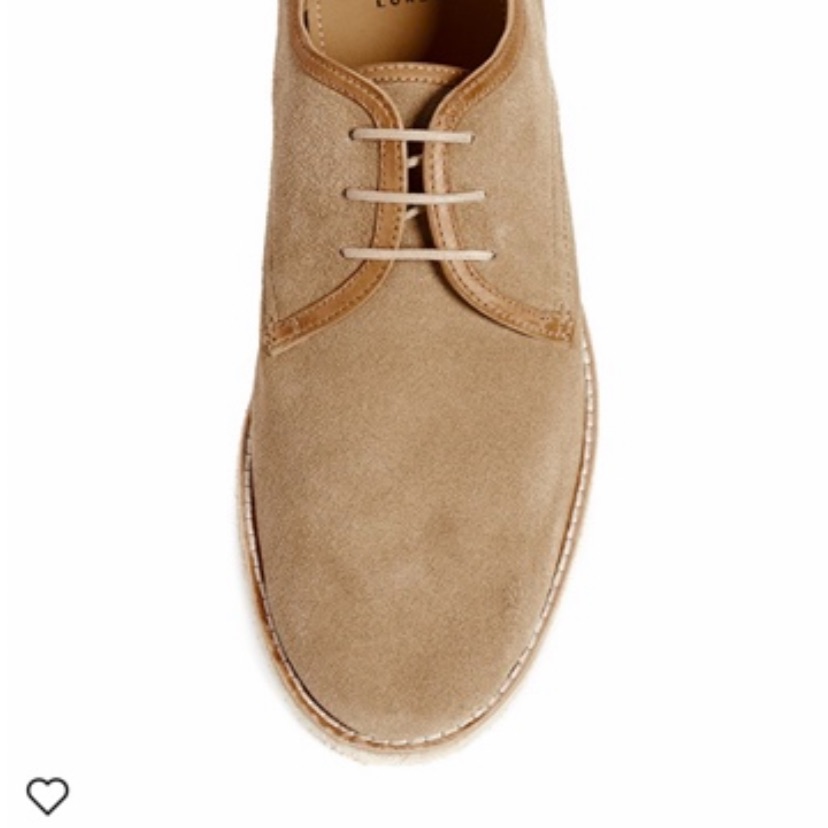 Hudson London | New In Box Agadir Suede Lace Up Loafer Size 9 Men’s Nwt — image 4 of 8